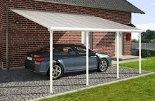 Garážový přístřešek Feria Palram 4 x 6,06 m bílý