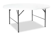 Kulatý rozkládací cateringový stůl 160 cm