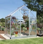 Malý polykarbonátový skleník Harmony Silver 1,85 x 1,26 m Palram