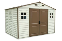 Velký plastový domeček Duramax WoodSide 10,5x8