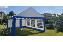 Bílý zahradní párty stan Bavaria 4x6 m Garden Point