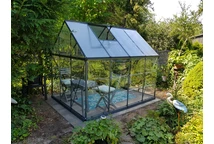 Polykarbonátový skleník Hybrid 1,85 x 2,46 m Palram - Canopia šedá