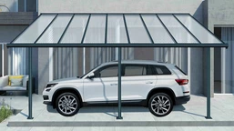 Hliníkový přístřešek na auto Sierra Palram 3 x 6,1 m, šedý