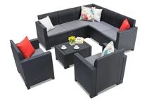 Sada s Nebraska Corner 7 antracit Bica
