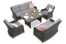 Zahradní set Technorattan Toledo Apetito 7 antracitovým Garden Point