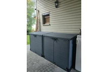 Zahradní box StoreAway 1200l Duramax šedá