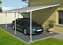 Polykarbonátový přístřešek na auto Feria Palram 3 x 4,25 m bílý