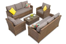 Set zahradního nábytku Parma Coffee 8 hnědá Garden Point