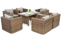 Zahradní nábytek ratanový Roma Premium 6 Garden Point hnědý