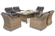 Polyratanový zahradní nábytek Toledo Premium 6 Garden Point melange
