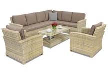 Ratanový zahradní nábytek Bristol Corner 7 Garden Point béžový