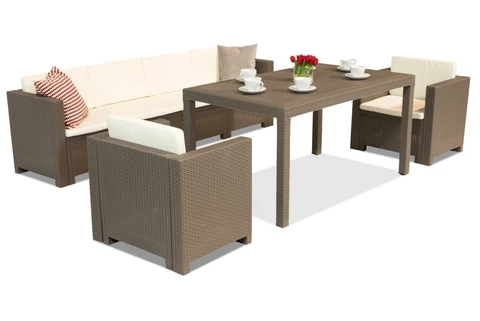 Technorattan set Colorado Apetito Max 6 Bica cappuccinos