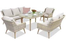 Zahradní nábytek Bilbao Apetito 7 Garden Point Sand