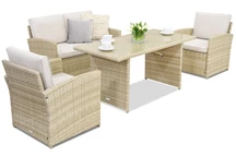 Zahradní nábytek Monaco Apetito 4 Garden Point béžový