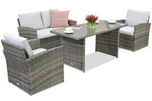 Zahradní nábytek Monaco Apetito 4 Garden Point šedý