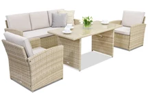 Zahradní nábytek Monaco Apetito 5 Garden Point béžový
