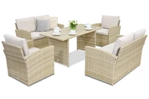 Zahradní nábytek Monaco Apetito 6 Garden Point béžový