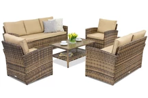 Zahradní nábytek Monaco Coffee 7 Garden Point hnědý