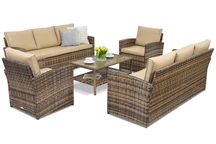 Zahradní nábytek Monaco Coffee 8 Garden Point hnědý