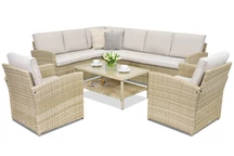 Zahradní nábytek Monaco Corner 7 Garden Point béžový