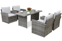 Zahradní nábytek Monaco Premium 4 Garden Point šedý