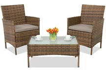 Zahradní nábytek v technorattanu Calabria Premium Terrace Garden Point hnědý
