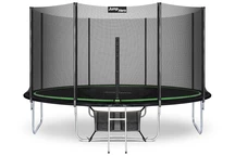 Zahradní trampolína s vnějším pletivem 427cm Jump Hero 14FT