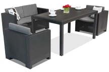 Ratanový nábytek Colorado Apetito 4 Anthracite Bica