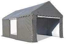 Skladový stan Store Boss s oknem 4 x 6 m šedý