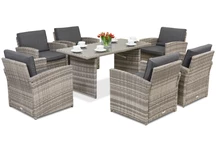Zahradní nábytek Monaco Premium 6 Garden Point světle šedý