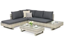 Luxusní technorattanová souprava Liguria Garden Point antracitový
