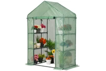 Mini zahradní skleník 1,4 x 0,7 x 2 m Garden Point zelený