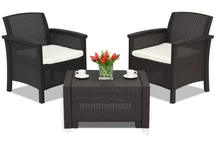 Pol ratanový set Venezia Terrace 2 hnědá Bica