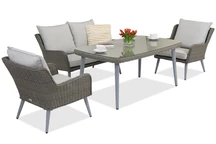 Zahradní nábytek Bilbao Apetito 4 Garden Point šedý