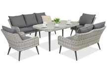 Zahradní nábytek Bilbao Apetito 7 Garden Point bílý