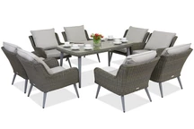 Zahradní nábytek Bilbao Premium 8 Garden Point šedý