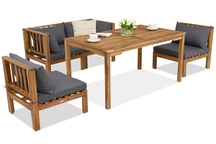 Zahradní nábytek Brunei Apetito 4 Garden Point akát