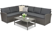 Zahradní nábytek Monaco Corner Garden Point antracit
