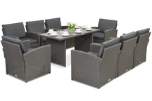 Zahradní nábytek Monaco Premium 8 Garden Point antracit