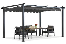 Zahradní pavilon Barbados 3x4 m antracit Garden Point