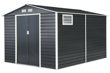 Kovový domeček na nářadí Malmo 2,8 x 3,2 m Store Boss antracit