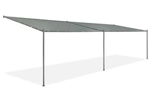 Antracitová stříška na terasu Genoa 3 x 8m Garden Point 