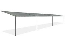 Antracitový kryt na terasu Genoa 3 x 12m Garden Point
