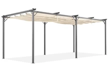 Béžová terasová pergola La Palma 3x6 Garden Point