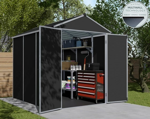 Bouda na nářadí Rubicon 6x8 antracit Palram - Canopia