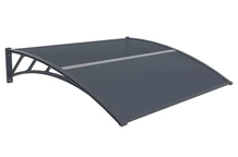 Stříška nad dveře Tiset 120 x 150cm CoverTech antracitová