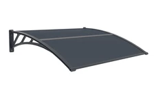 Stříška nad dveře Tiset 80 x 120 cm CoverTech antracitová