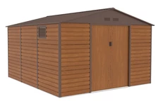 Kovový domek na nářadí Malmo 3,4 x 3,9 m Store Boss hnědý