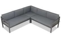 Zahradní koutek pro 4 osoby Porto Garden Point antracitový
