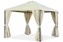 Zahradní pavilon Garden Point béžový Madrid 3 x 3 m Premium